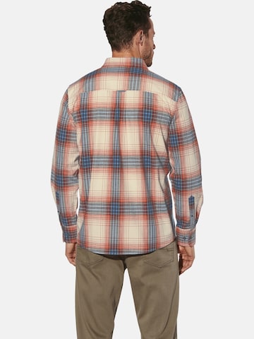 BABISTA Regular fit Button Up Shirt 'Olvar' in Red