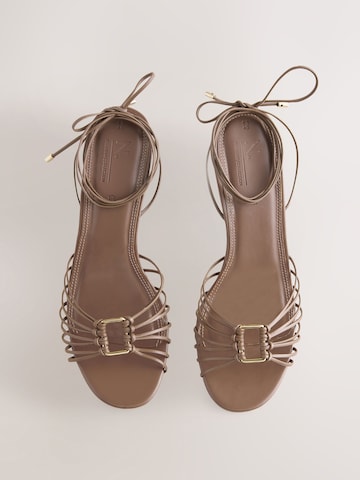 Sandales à lanières Next en beige