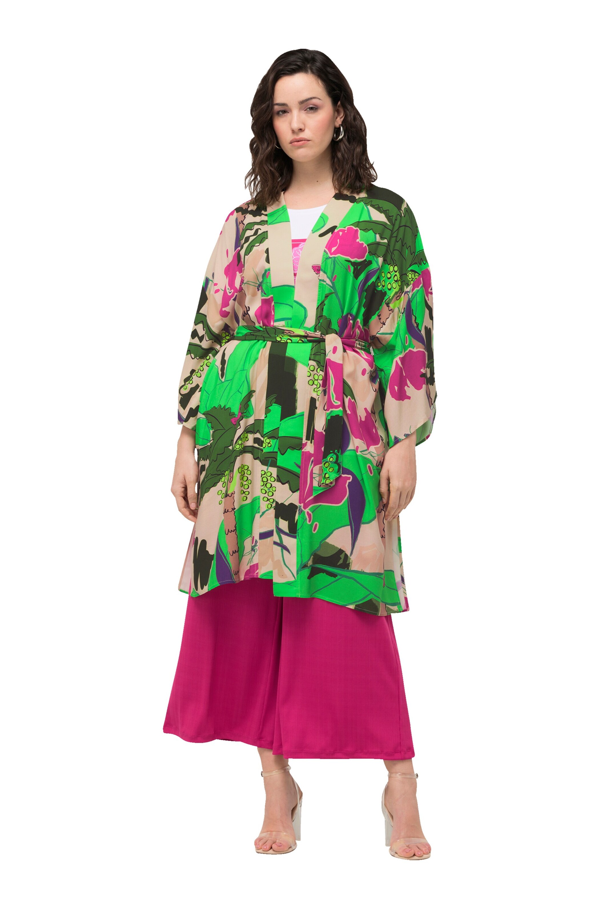 Ulla Popken Kimono in Green