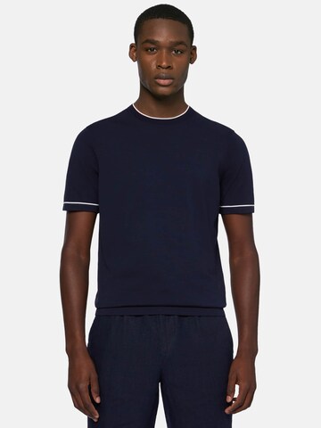 T-Shirt Boggi Milano en bleu : devant