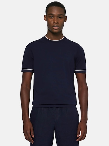 T-Shirt Boggi Milano en bleu : devant