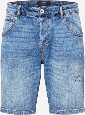 Redefined Rebel Regular Jeans 'Santos' i blå: framsida