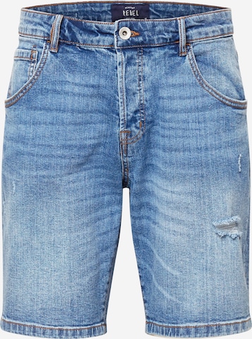 Redefined Rebel Jeans 'Santos' in Blauw: voorkant