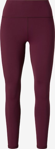 Fabletics Skinny Leggings 'Define PowerHold® High-Waisted 7/8 Legging' in Rot: Vorderseite