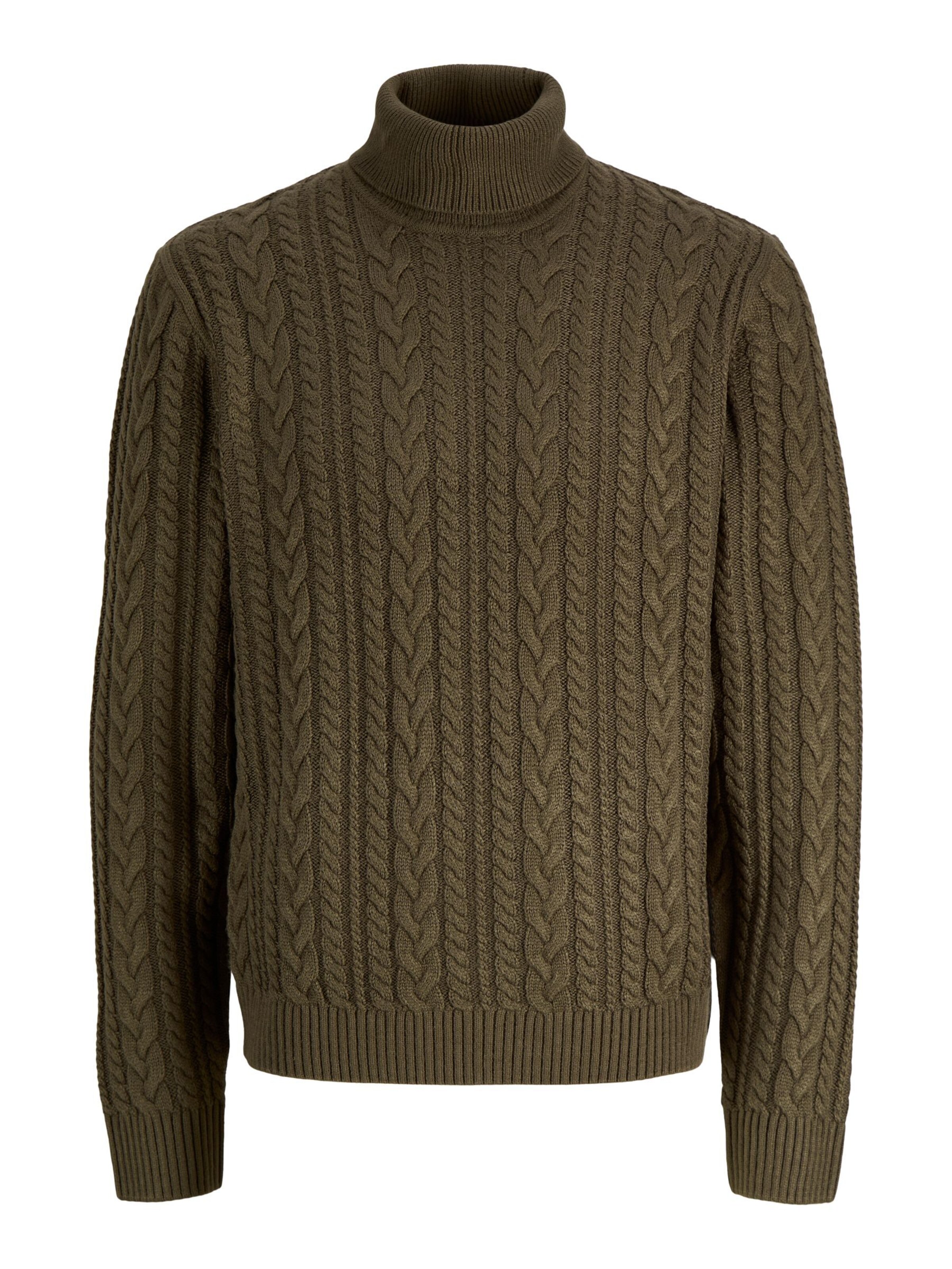 Jack & Jones Premium Sweater in Brown: front