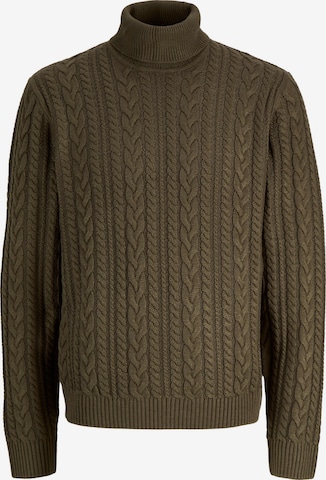 Jack & Jones Premium Sweater in Brown: front
