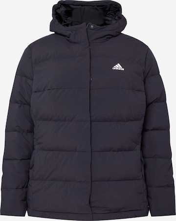 ADIDAS SPORTSWEAR - Chaqueta de montaña 'Helionic' en negro: frente