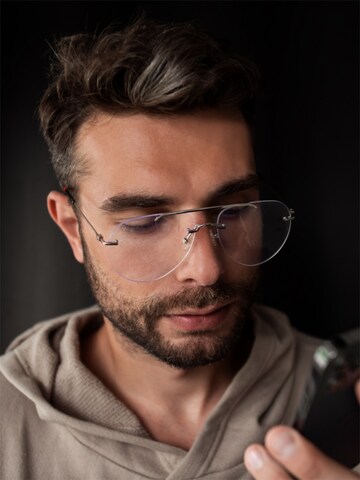 VEYREY Sonnenbrille 'Blaulichtfilter-Brille „Dag“ in Schwarz'‌‌‌‌ in Schwarz