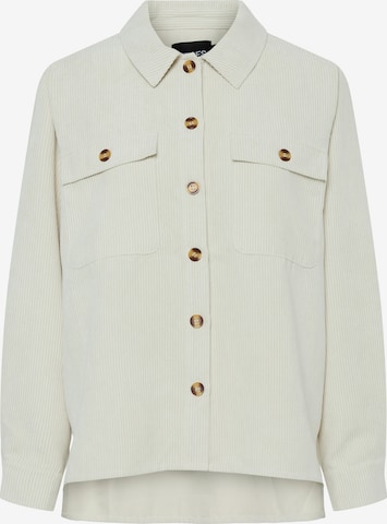 Camicia da donna 'PCEffi' di PIECES in beige: frontale