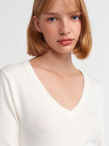 Dilvin Sweater 'Pullover' in White