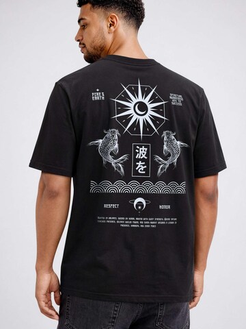 Neverless Shirt 'Spiritual Awareness' in Black