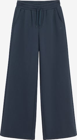 mėlyna NoWear Plačios klešnės Kelnės: priekis