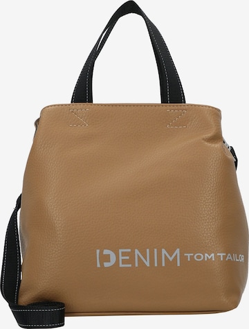 TOM TAILOR DENIM Handtas 'Marlow' in Bruin: voorkant
