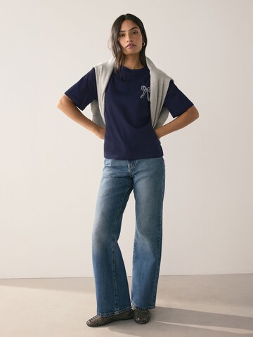 Next T-Shirt in Blau