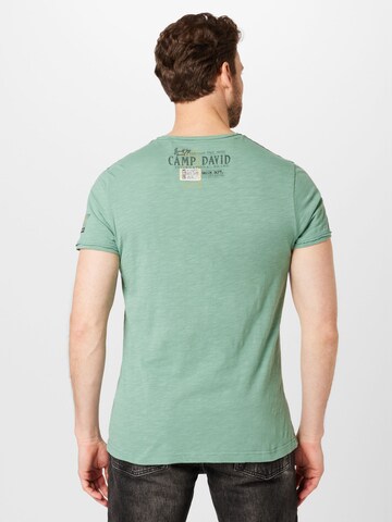 CAMP DAVID Shirt in Groen