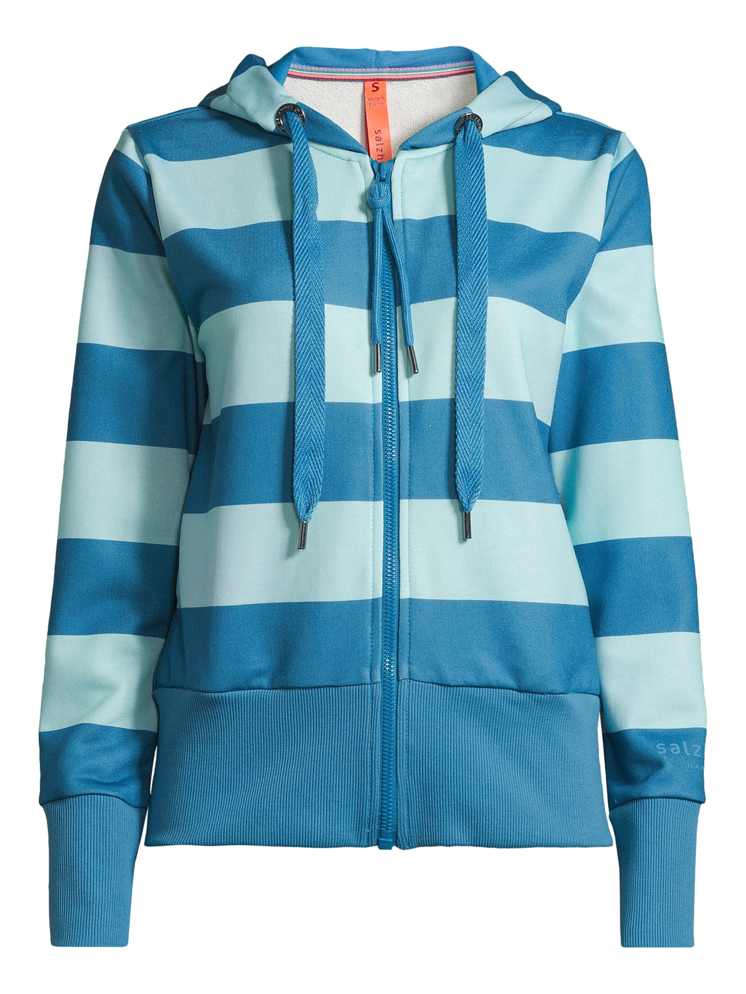 salzhaut Sweatjacke 'Reckscheter' in Blau: Vorderseite
