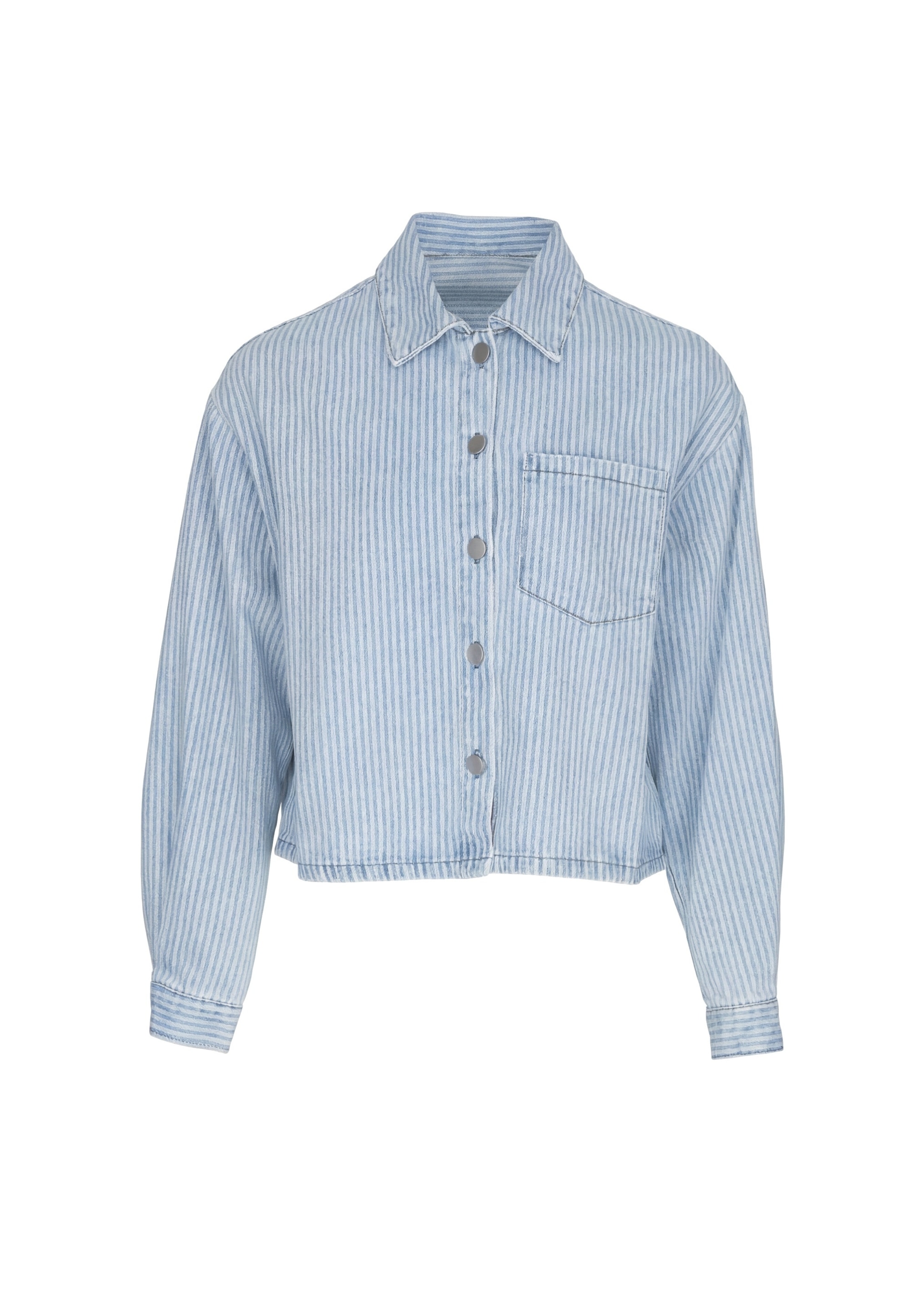 MYMO Shirt in M in de kleur Lichtblauw, Productweergave