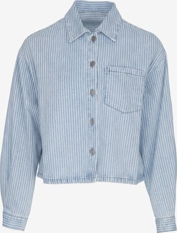 MYMO Shirt in Blauw: voorkant