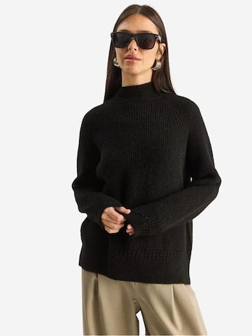 Pull-over Bianco Lucci en noir : devant