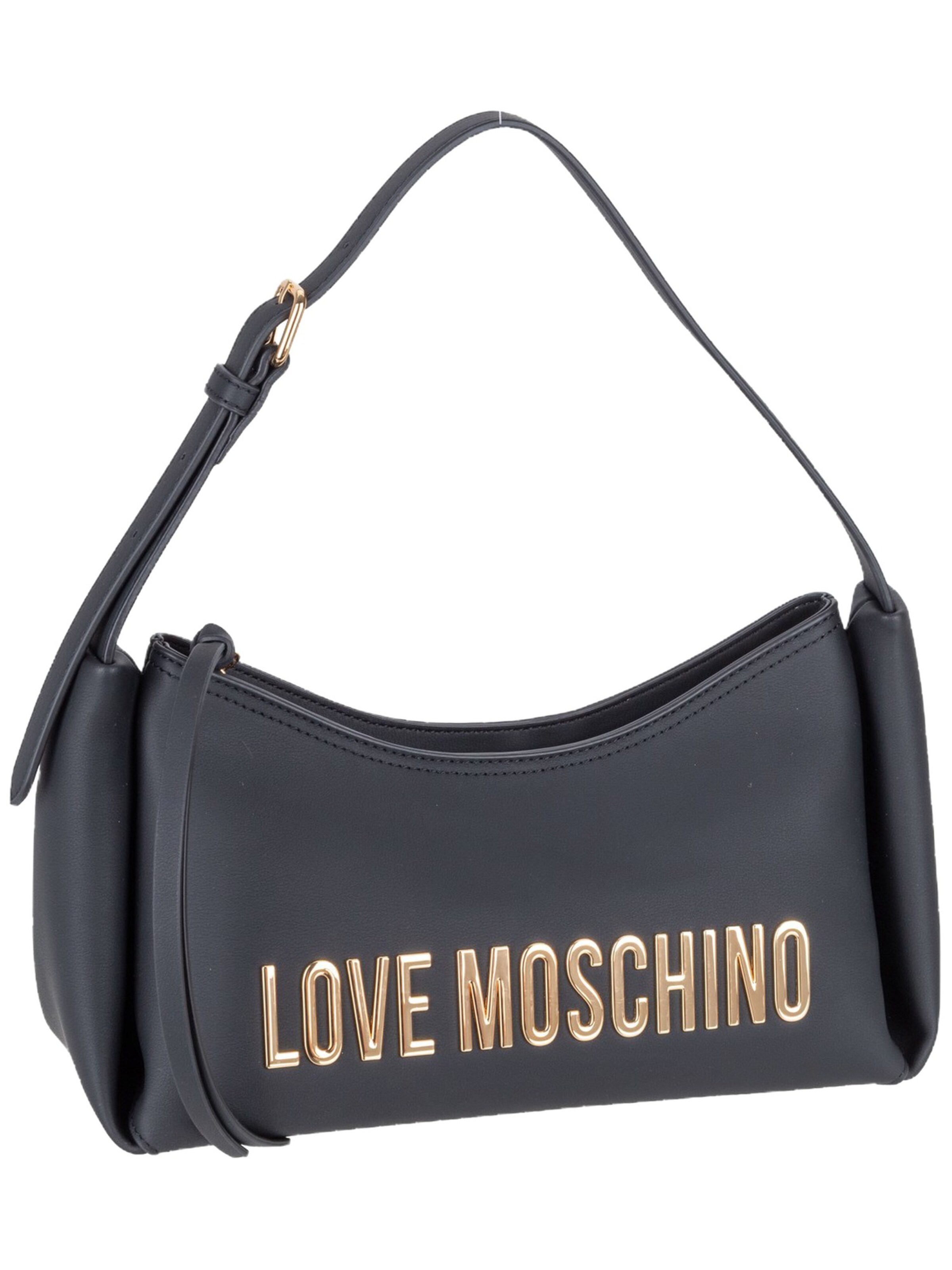 Love Moschino Shoulder Bag ' Bold Love ' in Black: front