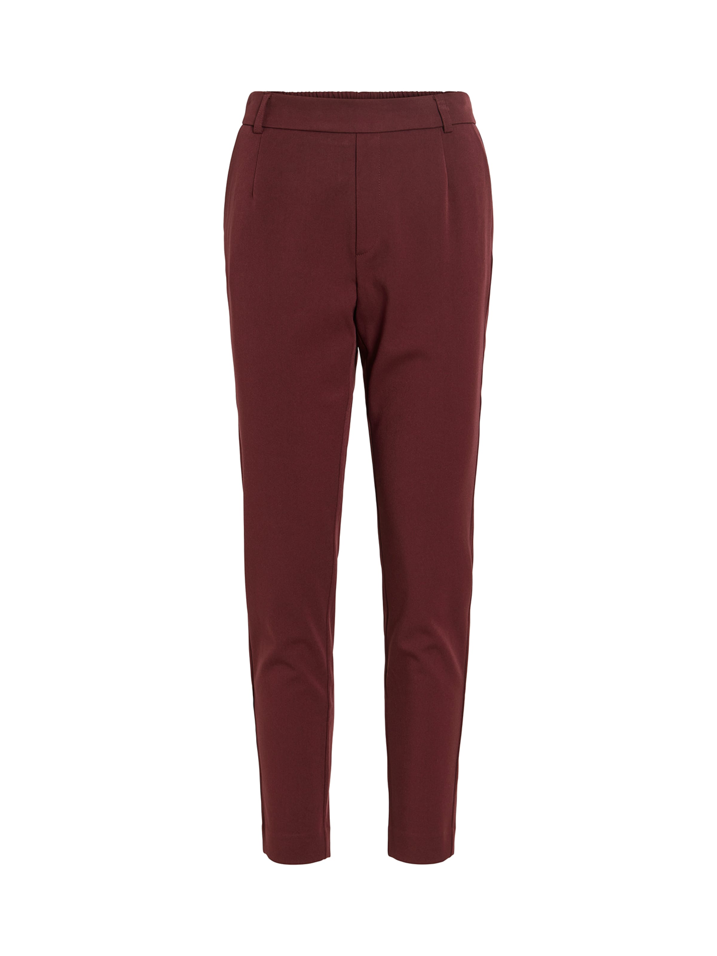 VILA Slimfit Hose 'VIVARONE' in Rot: Vorderseite