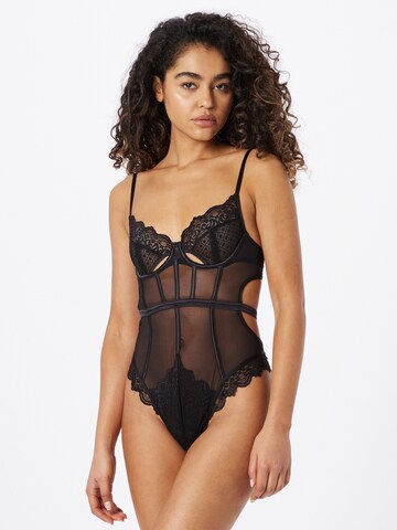 Hunkemöller Bodysuit 'Juliet' in Black: front