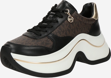 Baskets basses 'ARLA' MICHAEL Michael Kors en marron : devant