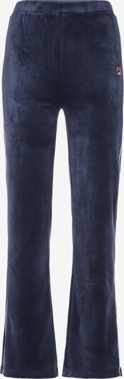 FILA Pantalon ' Chan Velvet ' en bleu / bleu foncé / rouge / blanc, Vue avec produit