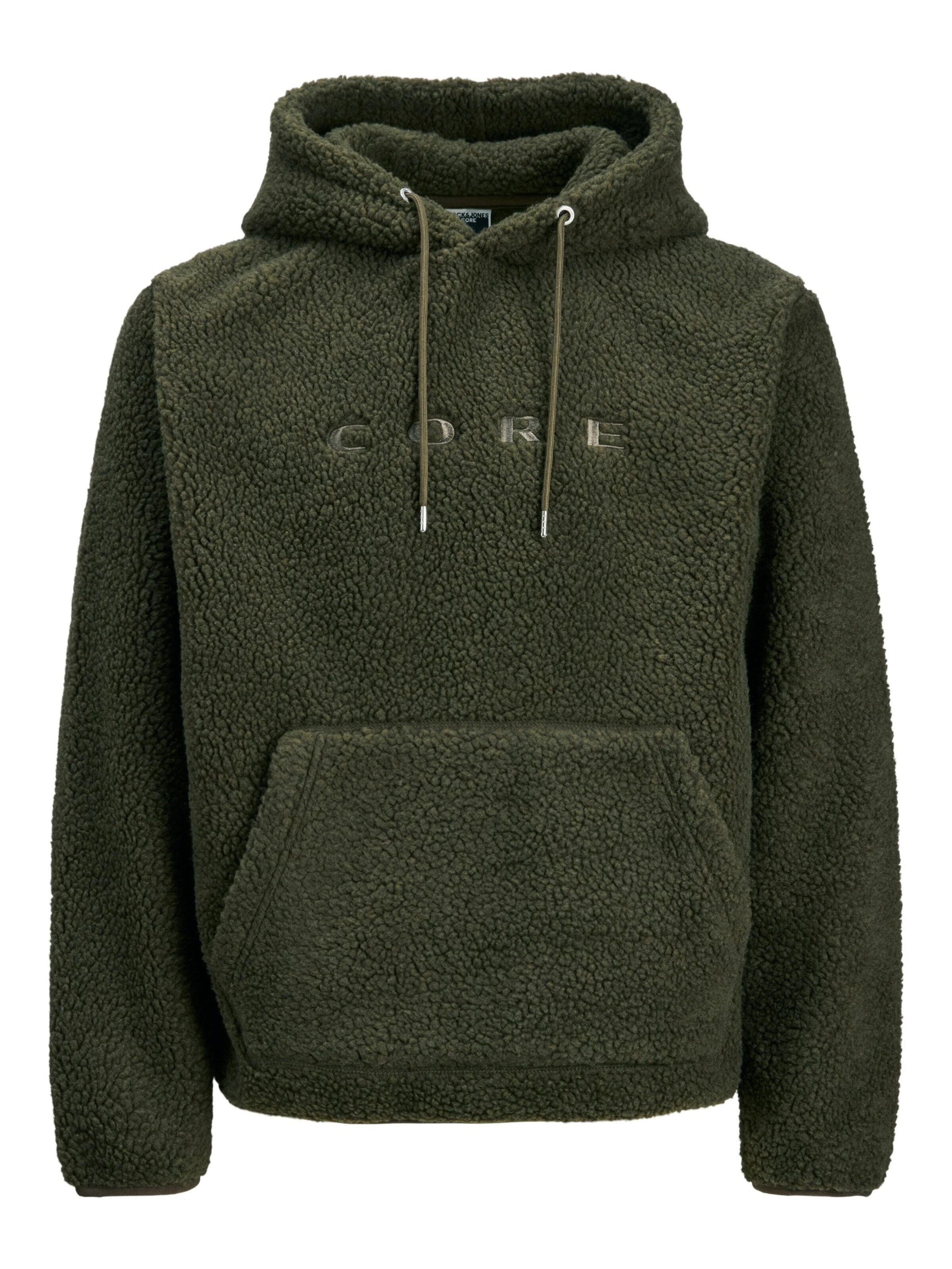 JACK & JONES Sweatshirt 'Maglieria Jack&Jones 12285678' in Green: front