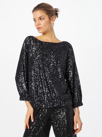 s.Oliver BLACK LABEL Blouse in Zwart: voorkant