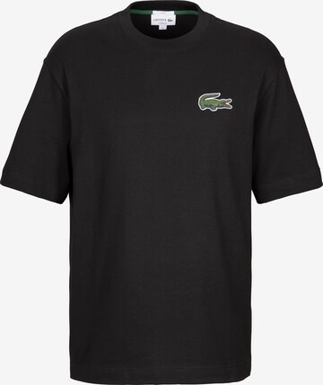 T-Shirt LACOSTE en noir : devant