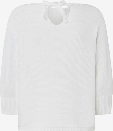 Pull-over 'Dolman' MORE & MORE en blanc