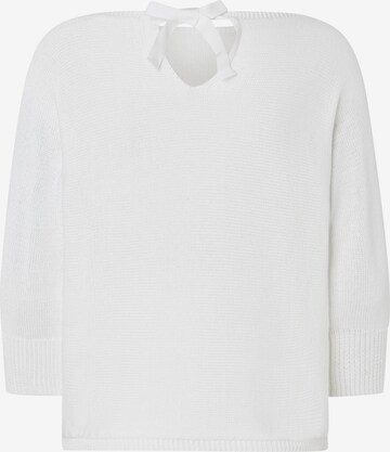 MORE & MORE Sweater 'Dolman' in White