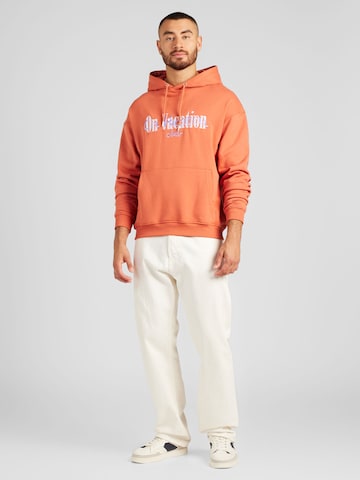 On Vacation Club Sweatshirt in Orange