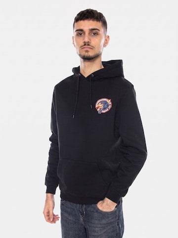 Sweat-shirt 'Natas SC Panther Hood -- Black Hoodie Men's' Santa Cruz en noir : devant