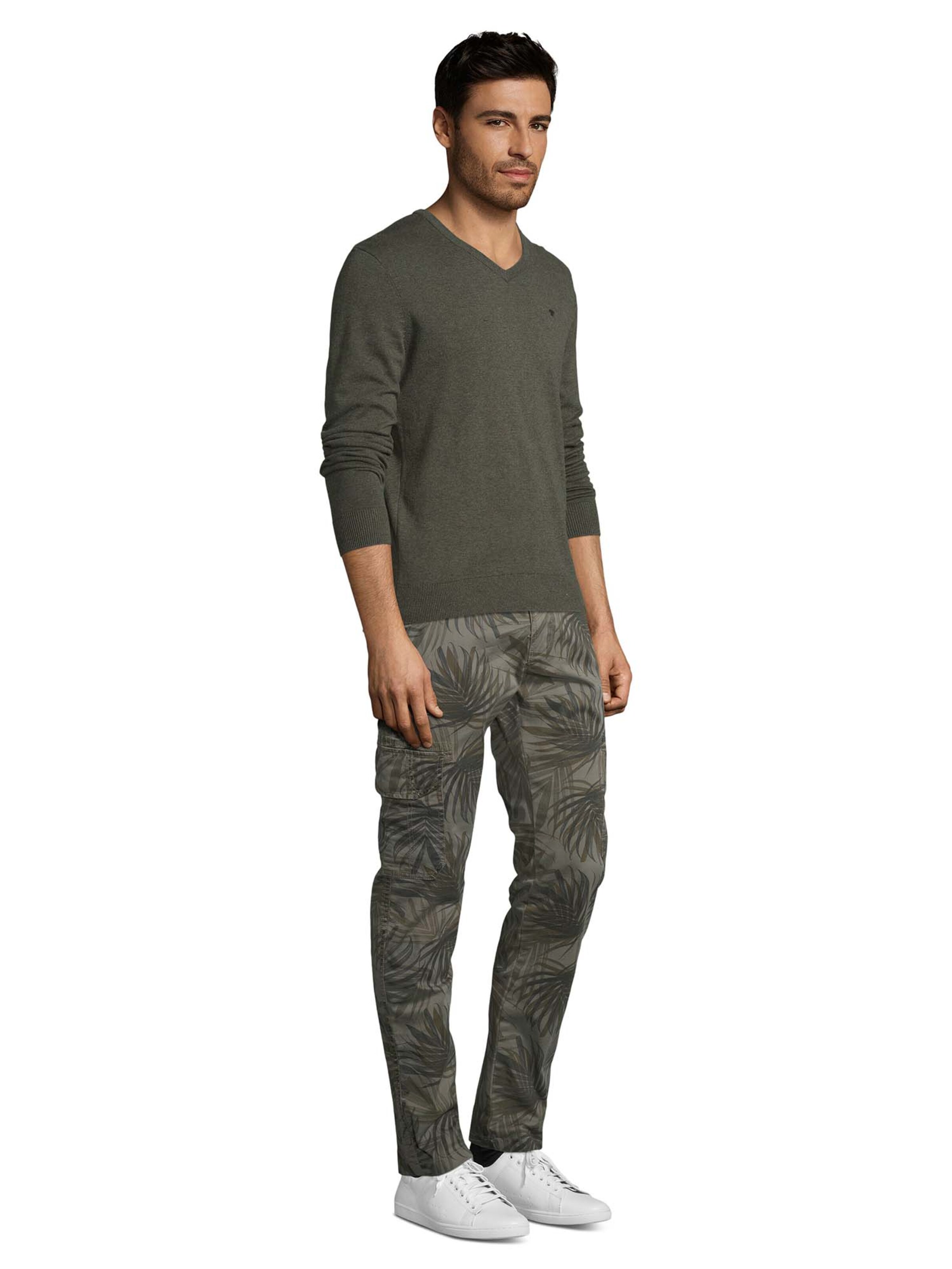 TOM TAILOR Regular fit Pulover | zelena barva