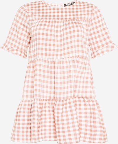 Missguided Plus Рокля в антично розово / бяло, Преглед на продукта