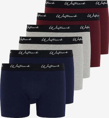 WESTMARK LONDON Boxer shorts 'Lucas' in Blue: front