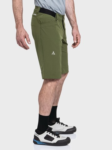 Schöffel Regular Outdoor trousers ' Bike Shorts Style Keitele MNS ' in Green