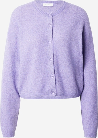 AMERICAN VINTAGE - Casaco de malha 'OUITY' em roxo: frente