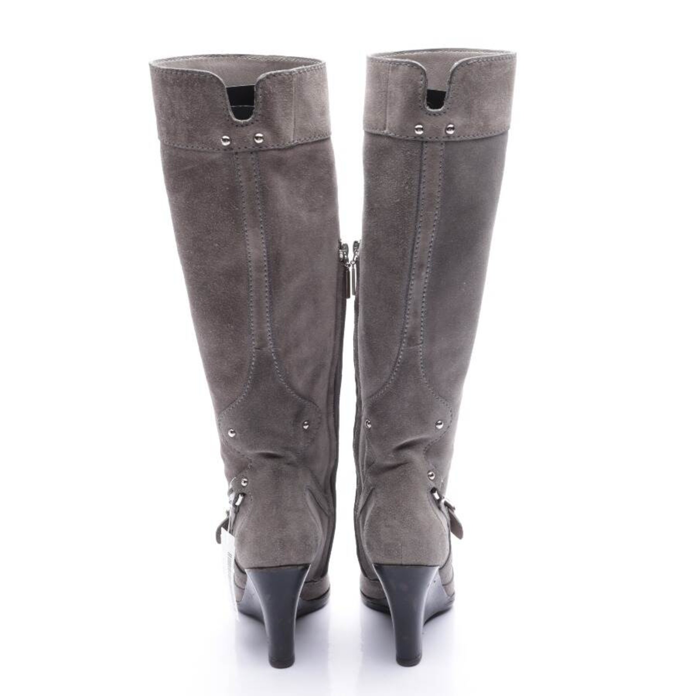 JIMMY CHOO Stiefel 36 in Grau