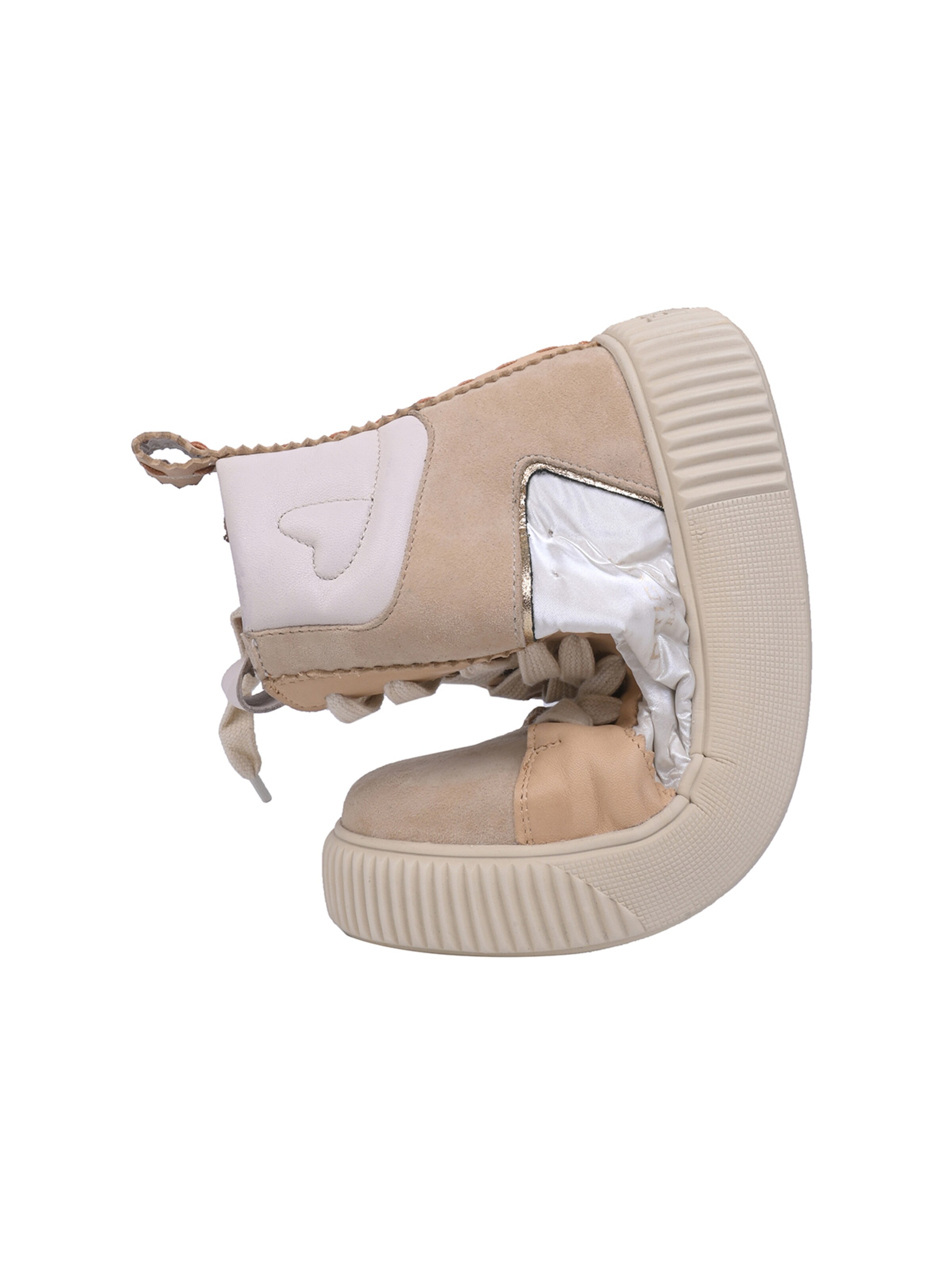 Crickit Sneakers hoog 'NIMA' in Beige