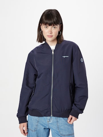 Ragwear Between-Season Jacket 'Joom' in Blue: front