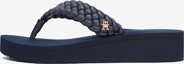 TOMMY HILFIGER Žabky - Modrá: predná strana