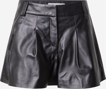 Loosefit Pantaloni con pieghe di IRO in nero: frontale