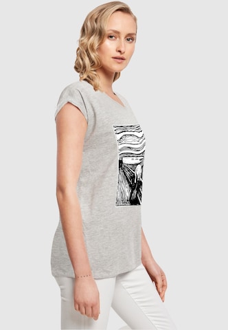 Merchcode Shirt 'APOH - Munch Lino' in Grey