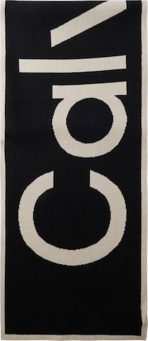 Calvin Klein - Cachecóis em preto: frente