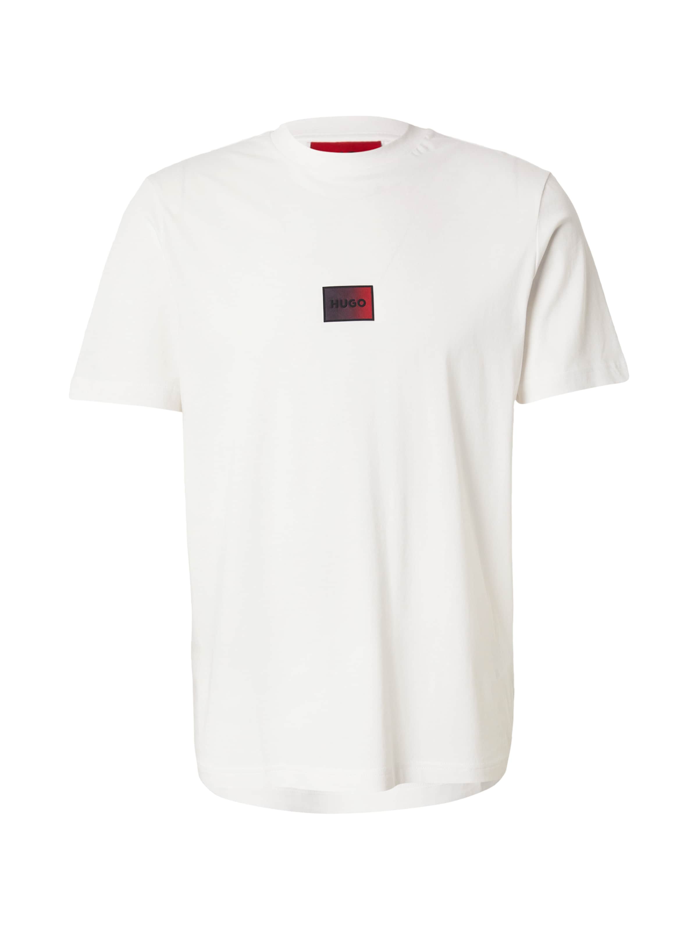 Tricou 'Danotie' de la HUGO pe alb: față