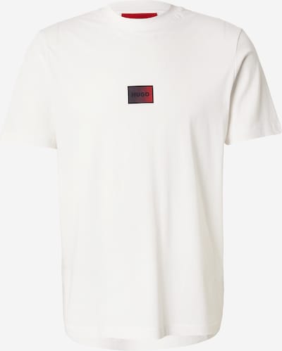 HUGO Majica 'Danotie' u crvena / crna / bijela, Pregled proizvoda