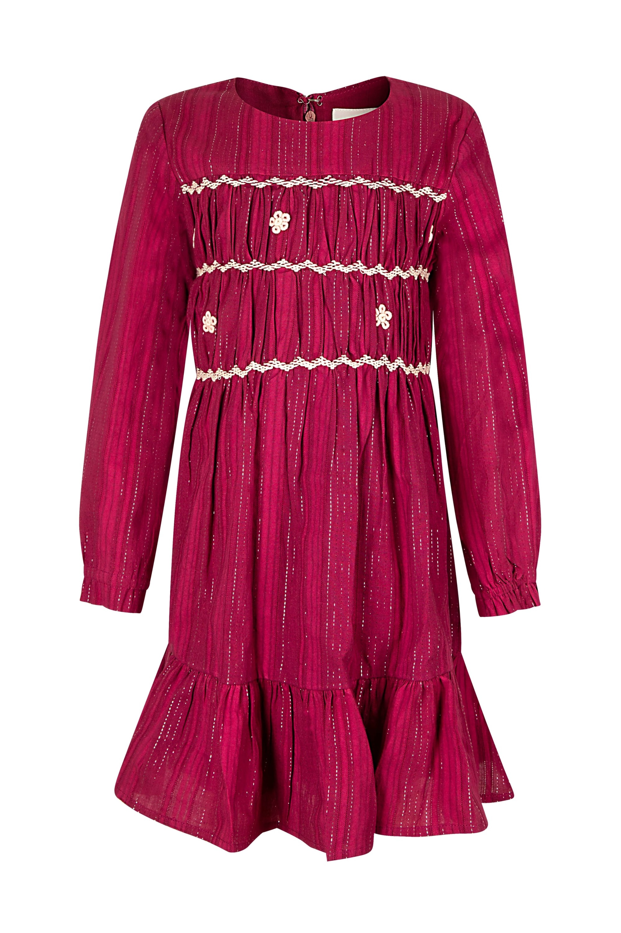 happy girls Рокля в червено: отпред